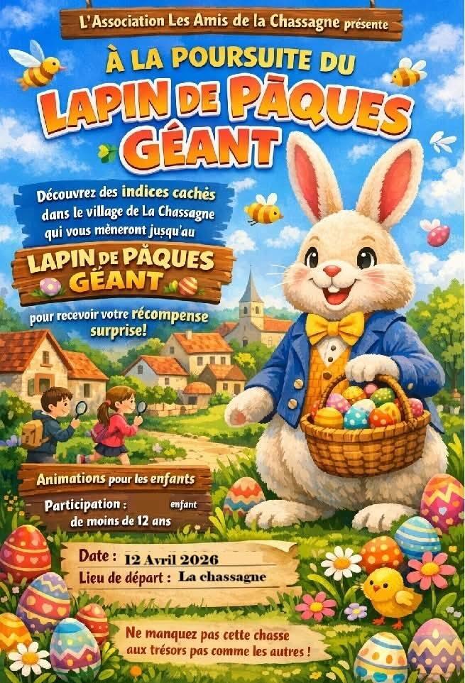 A la poursuite du lapin de paques