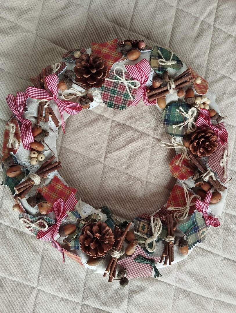 couronne de noël