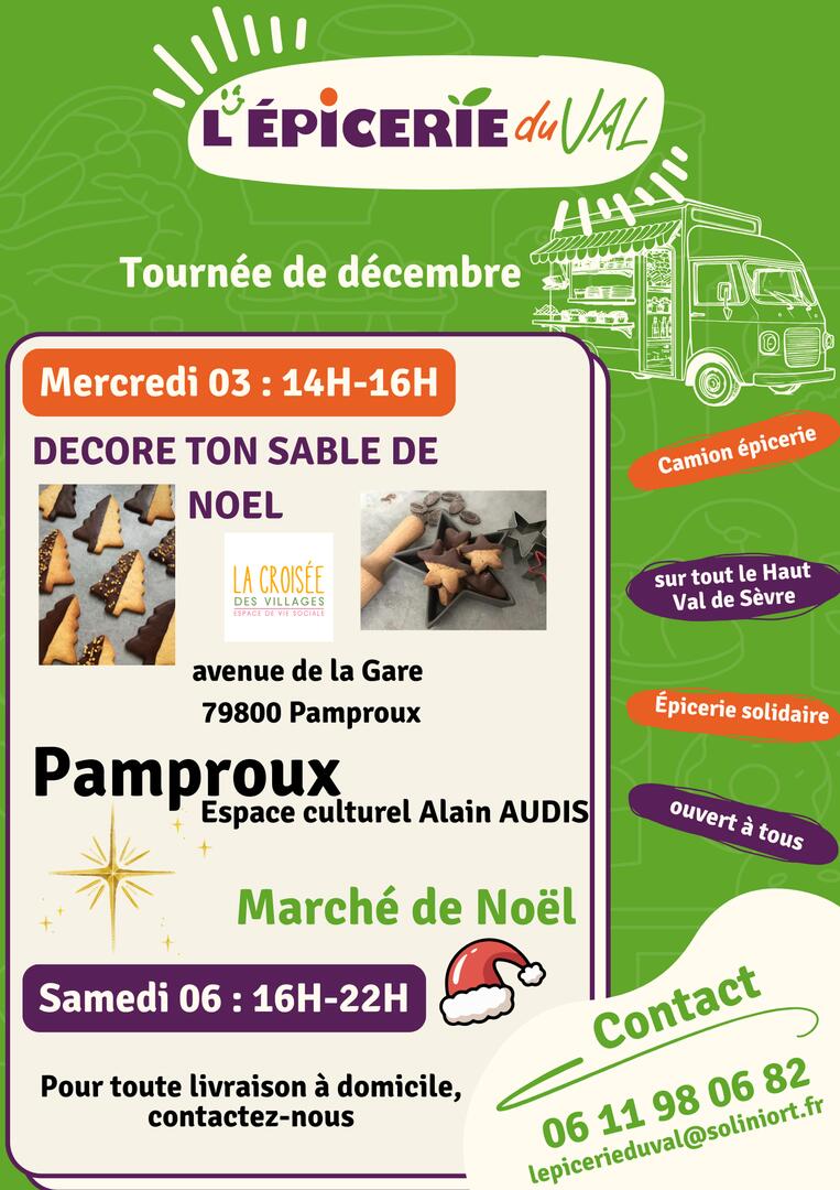 atelier et marché de Noël