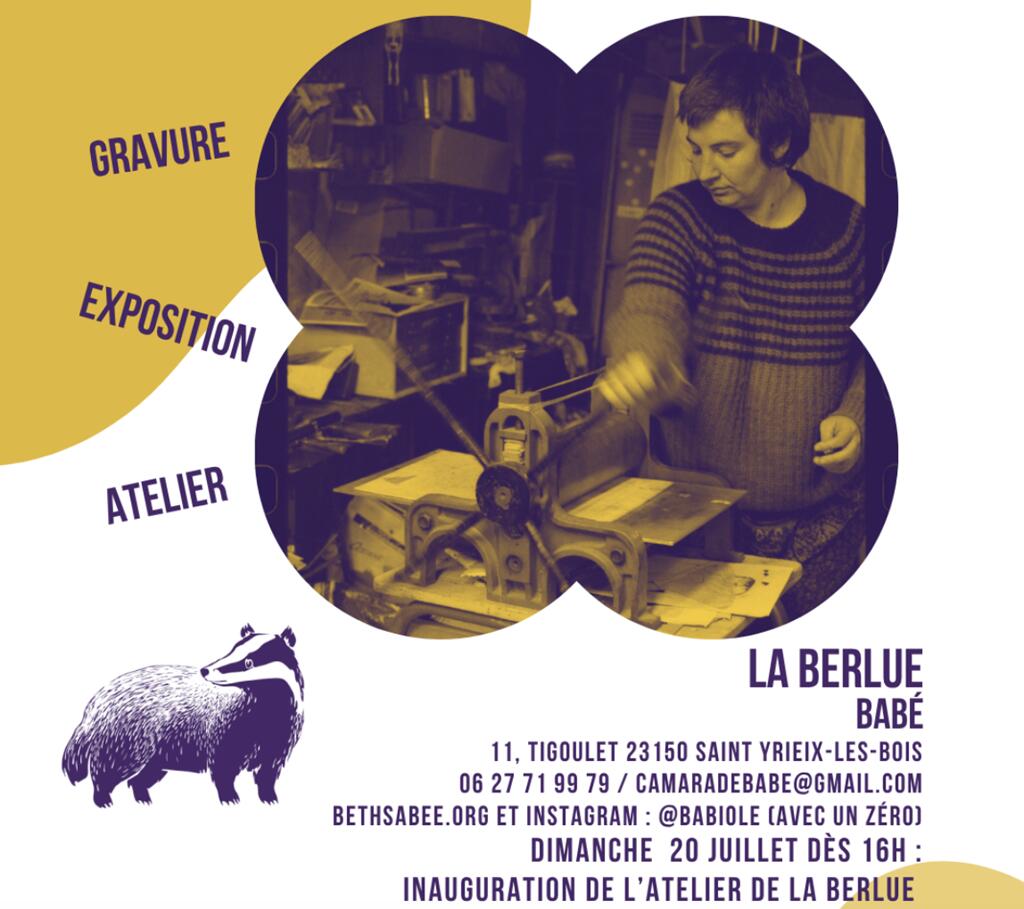 Inauguration de l'atelier