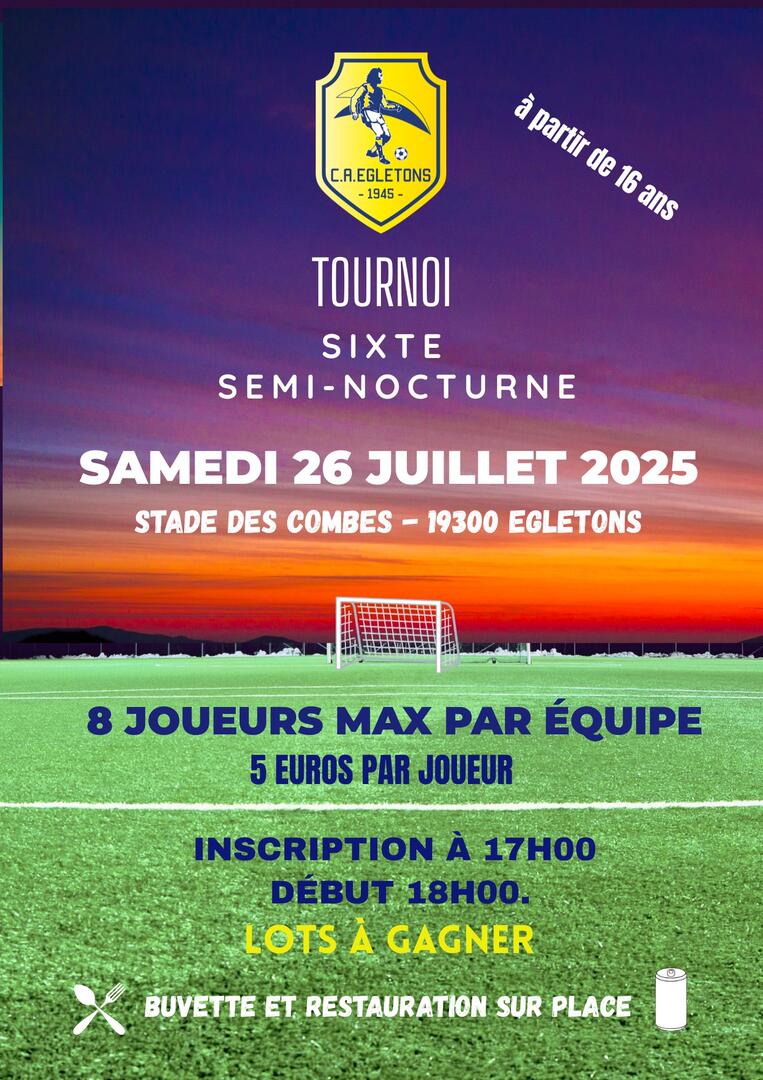 tournoi CA Egletons