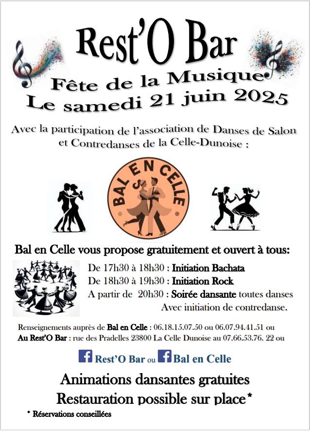 affiche fête de la musique
