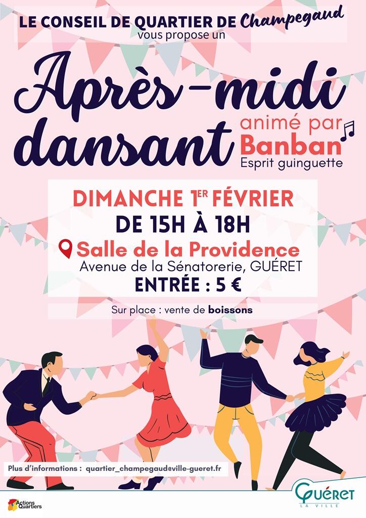 APRÈS-MIDI DANSANT -1er fev 2026