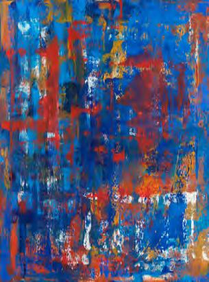 Agnès JERSYK_Heure d’hiver, 2023, acrylique sur toile, 54 x 73 cm