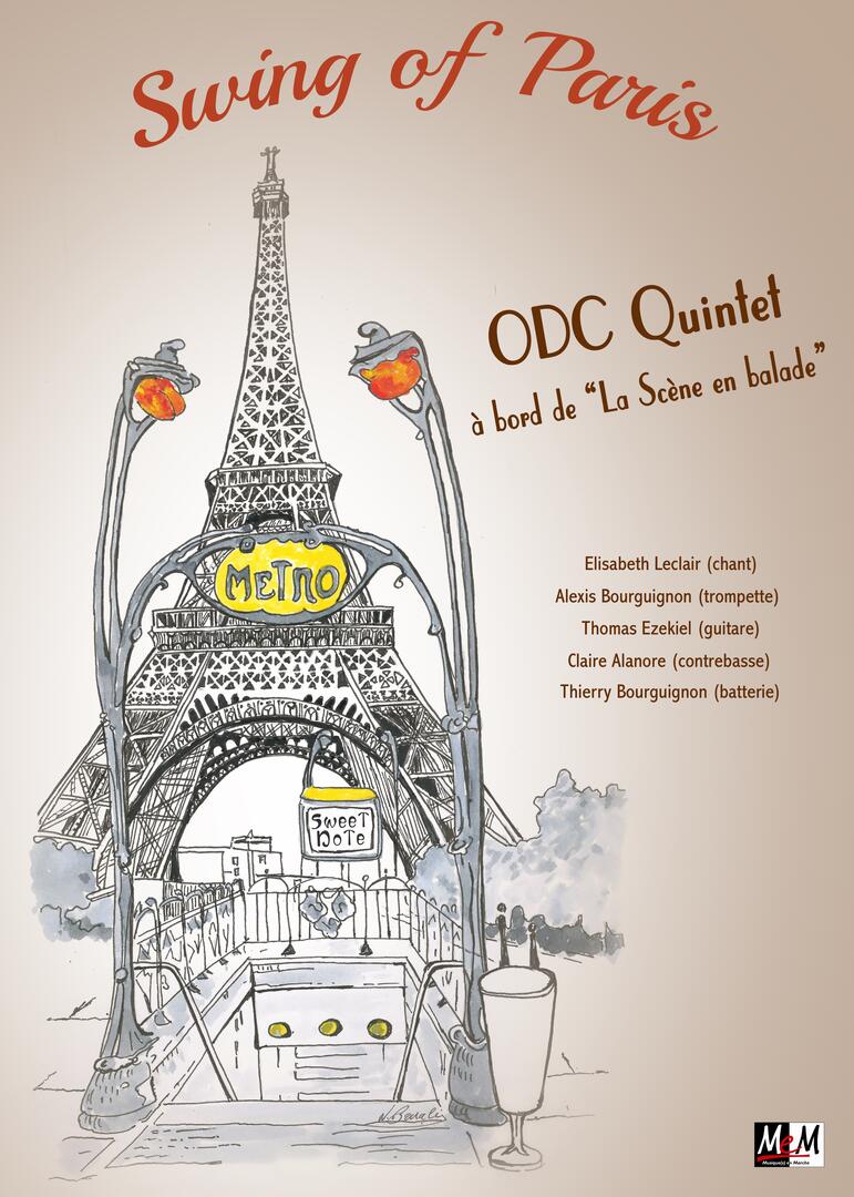 "Swing of Paris" ODC quintet