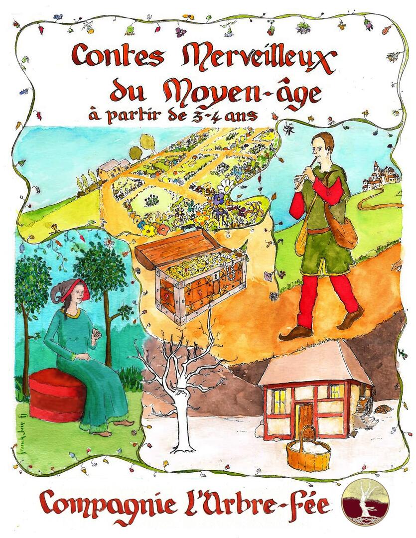 Affiche Contes Merveilleux du Moyen Age