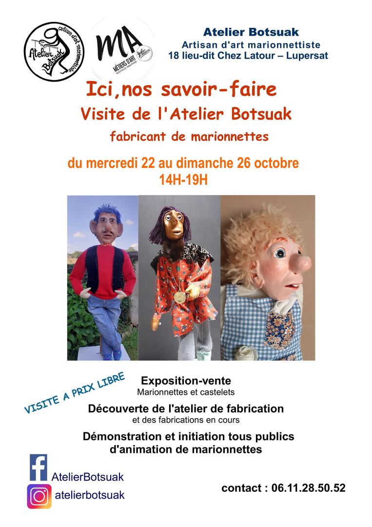 Affiche PO 22-26 octobre 25 Atelier Botsuak