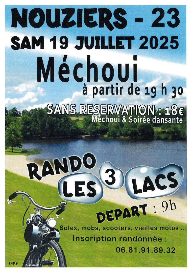 Affiche Rando solex 19 juillet 2025