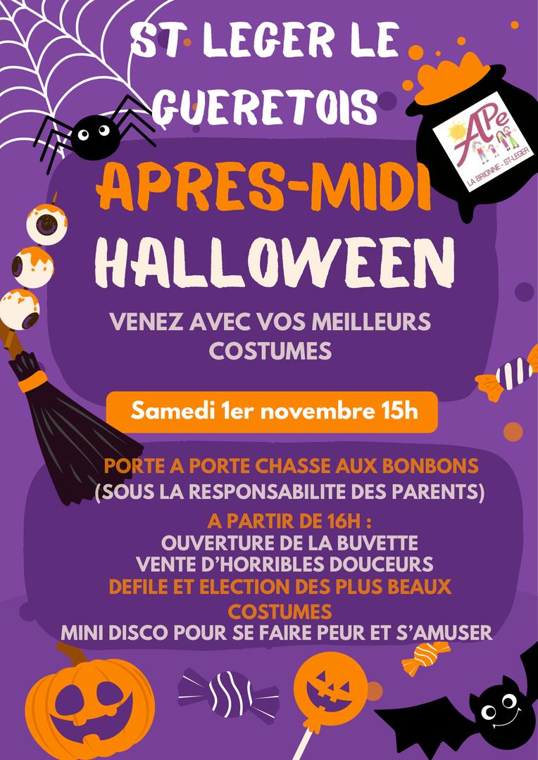 Après-midi Halloween