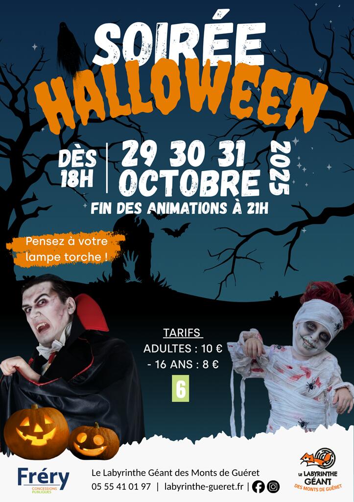 Nocturnes d'Halloween au Labyrinthe