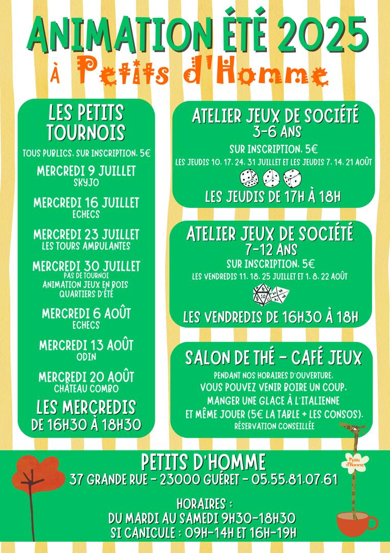 Animation Petits d'Homme