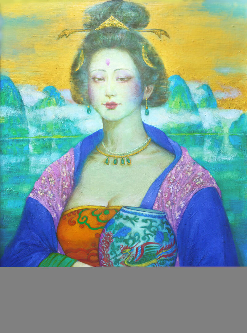 Ben CHEN_[唐丽莎]95x70cm.2020