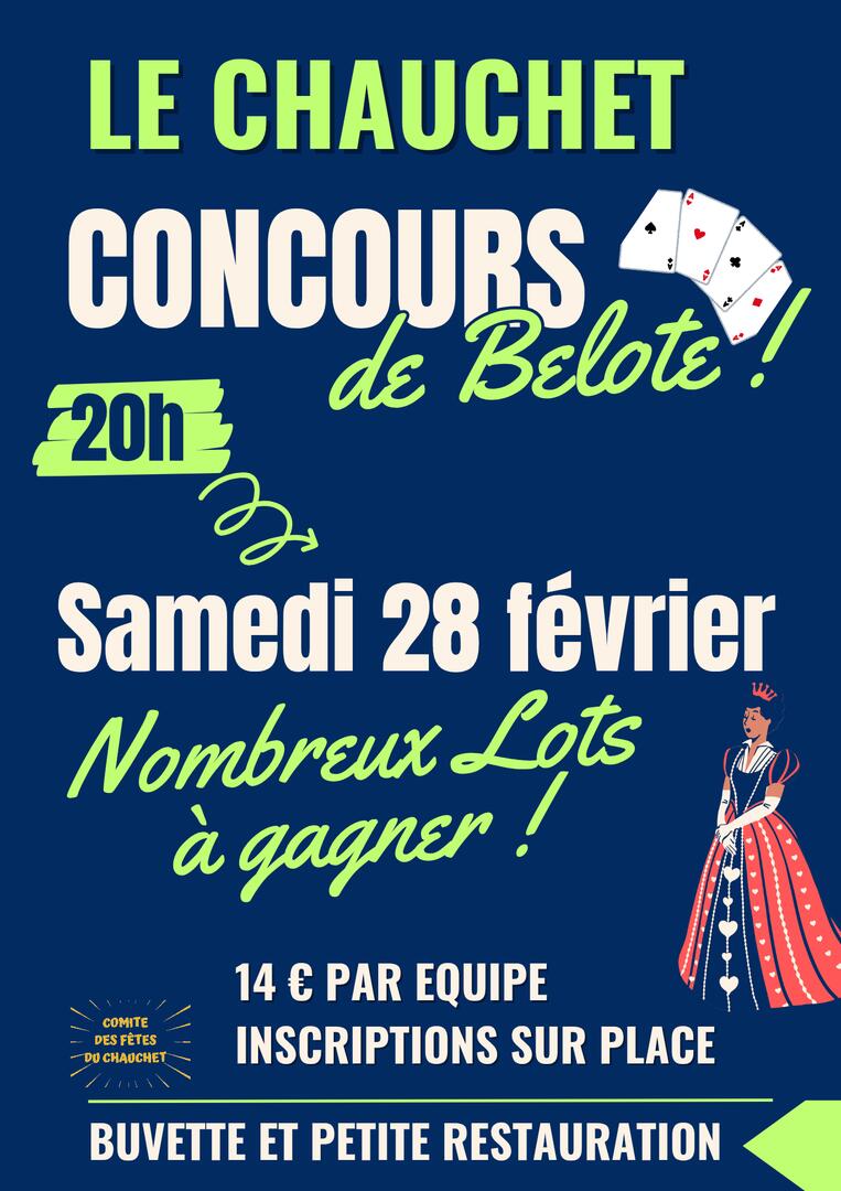 CONCOURS BELOTE