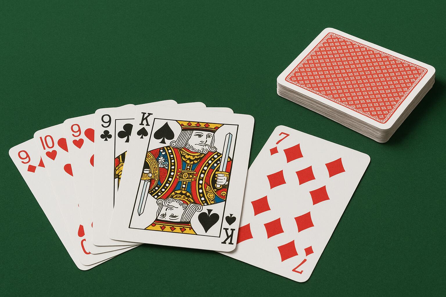 Cartes et roi de pique