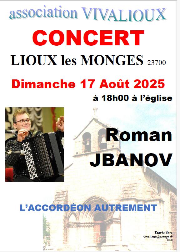 Concert 17 Aout JBANOV