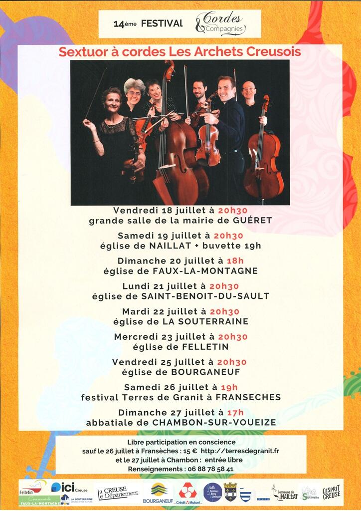 Concert cordes et compagnies