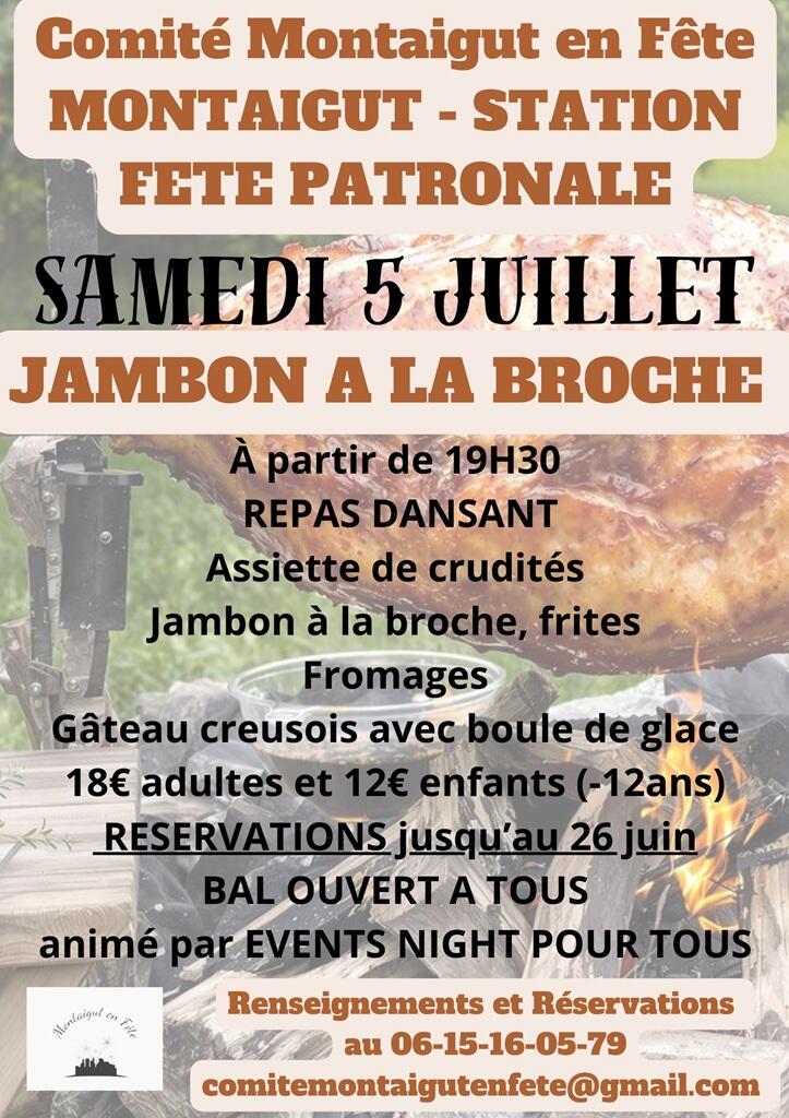 Jambon à la broche