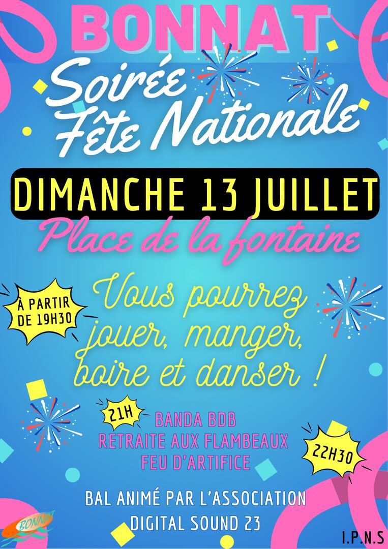 Copie de Affiche 13 Juillet N&B - 2