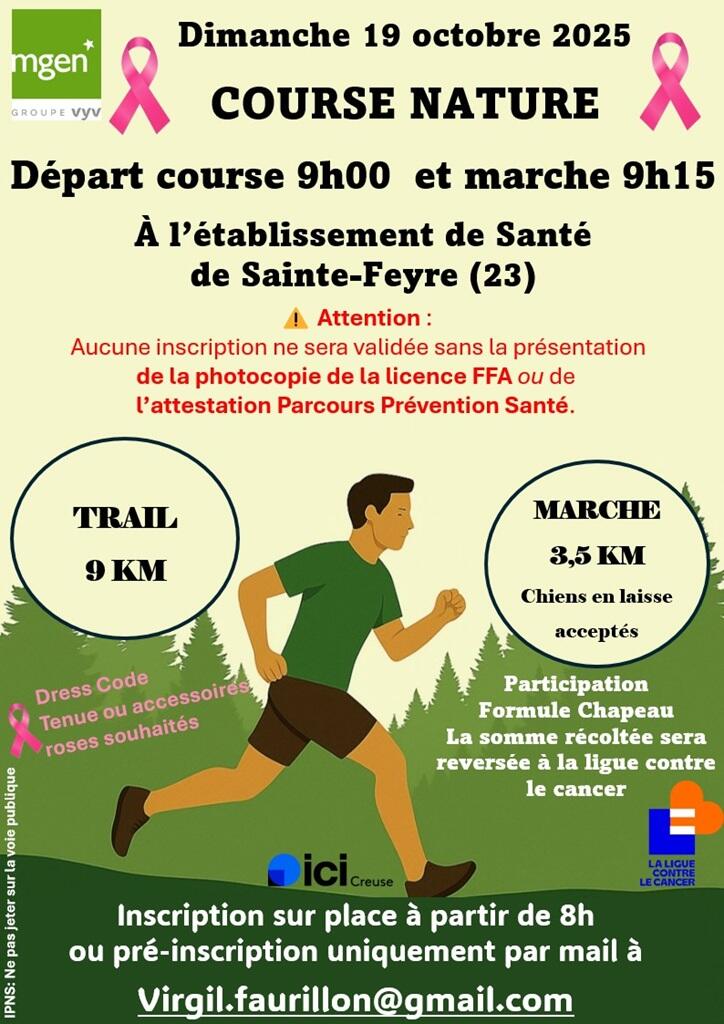Course Nature Ste Feyre