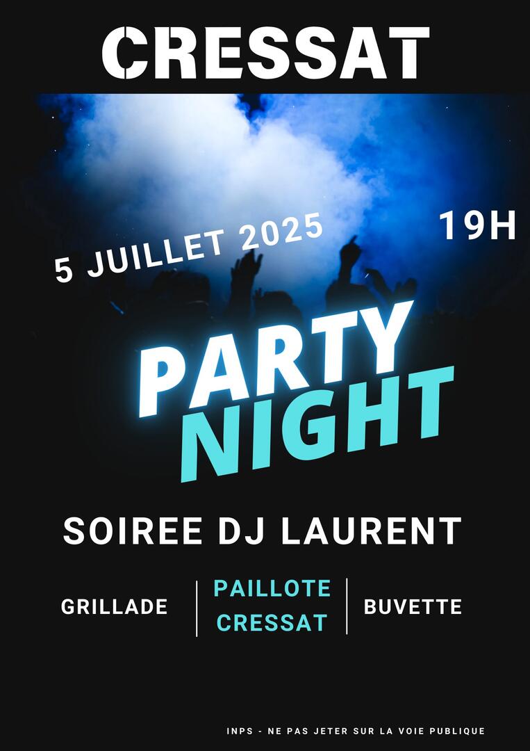 Cressat_party night