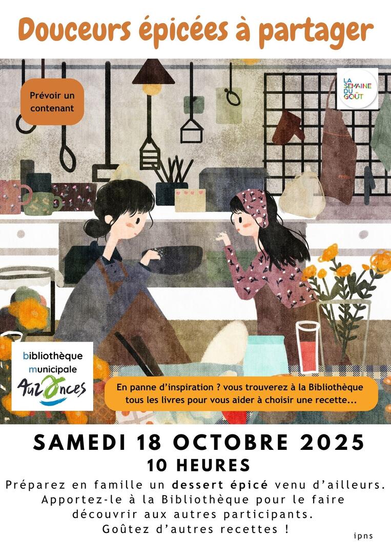 Douceurs épicées à partager