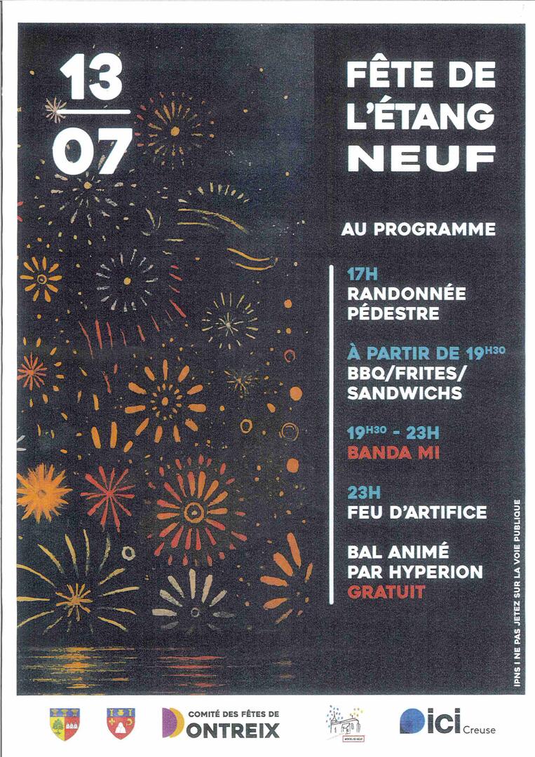 ETANG NEUF 13 JUILLET