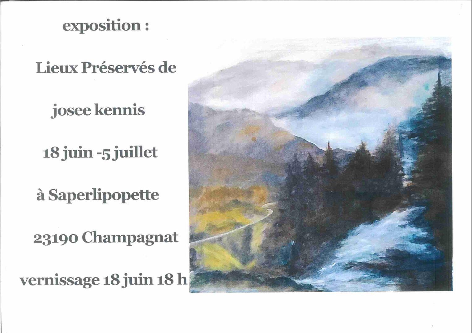 Exposition Josee Kennis