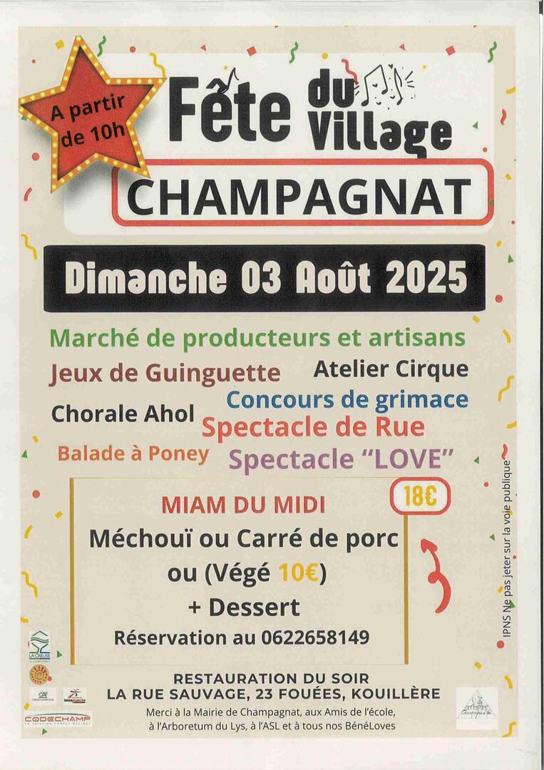 FETE DU VILLAGE