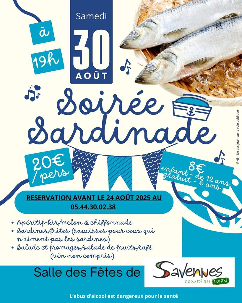 FLYER SARDINADE 2025