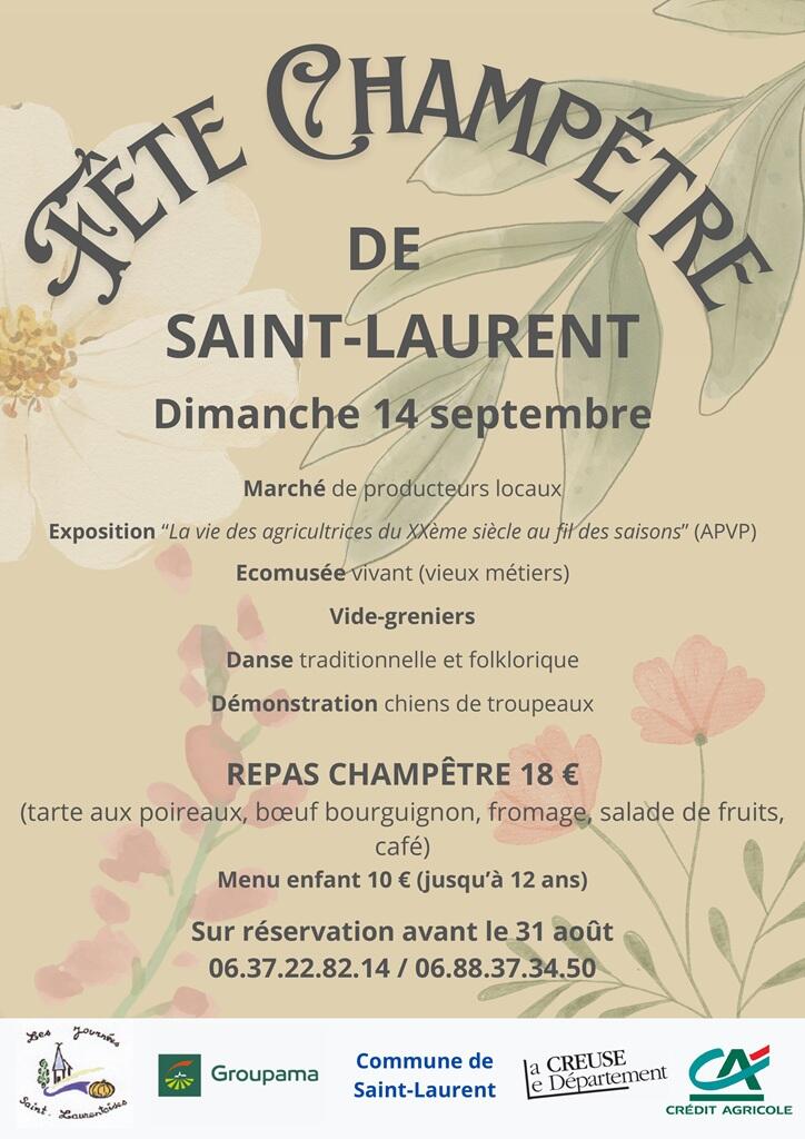 Fete champetre St Laurent