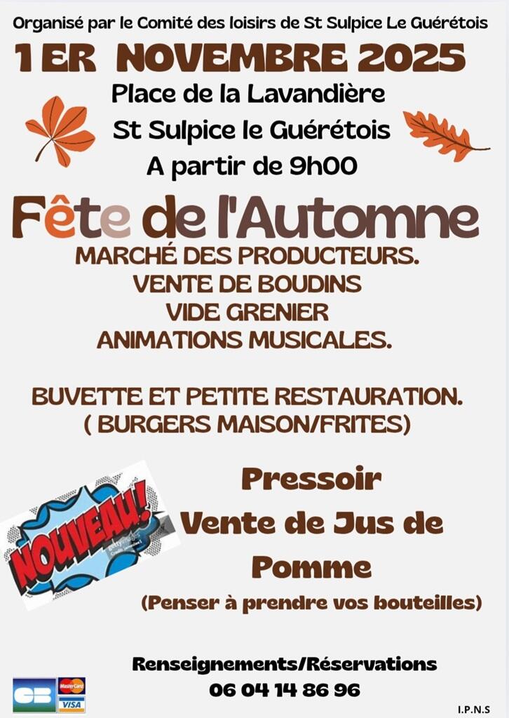 Fête de l'automne