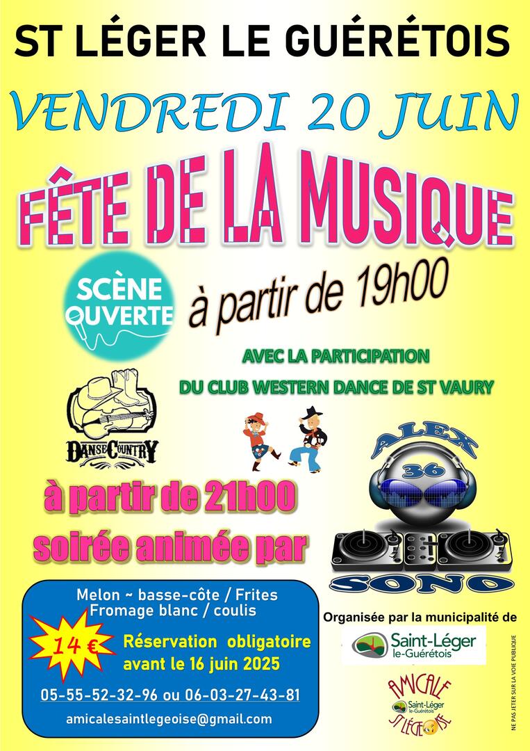 Fete de la musique St Léger