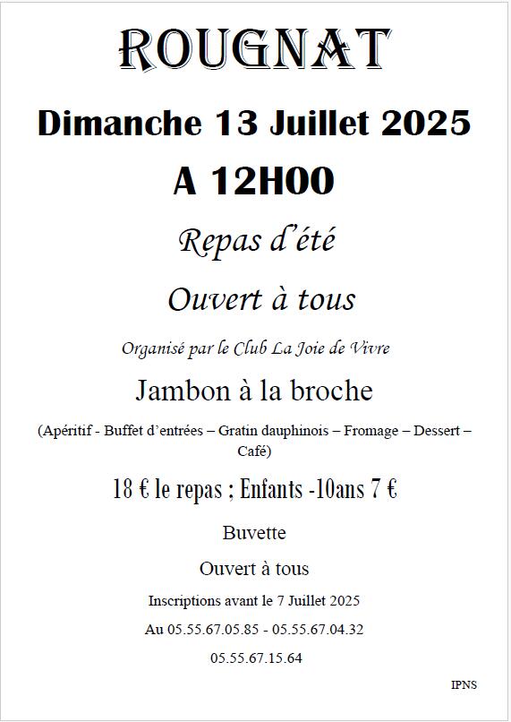 Fete été Joie de vivre