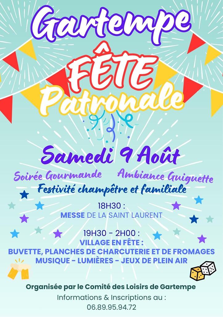 Fete patronale Gartempe
