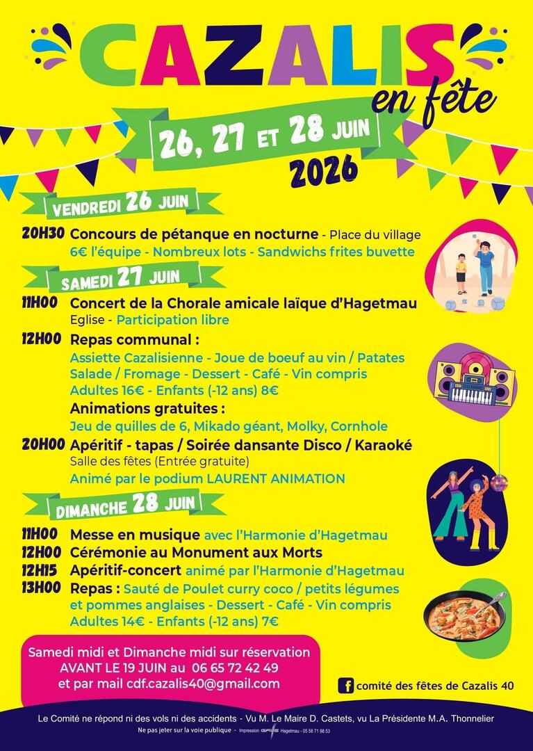 Fêtes de Cazalis