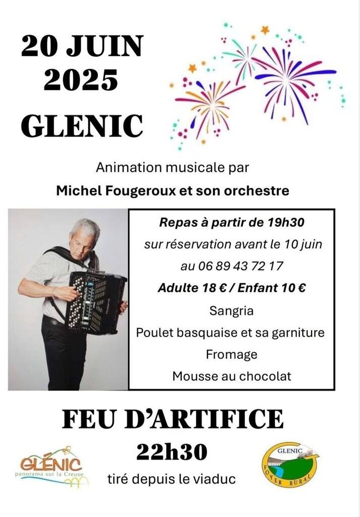 Feu artifice Glénic