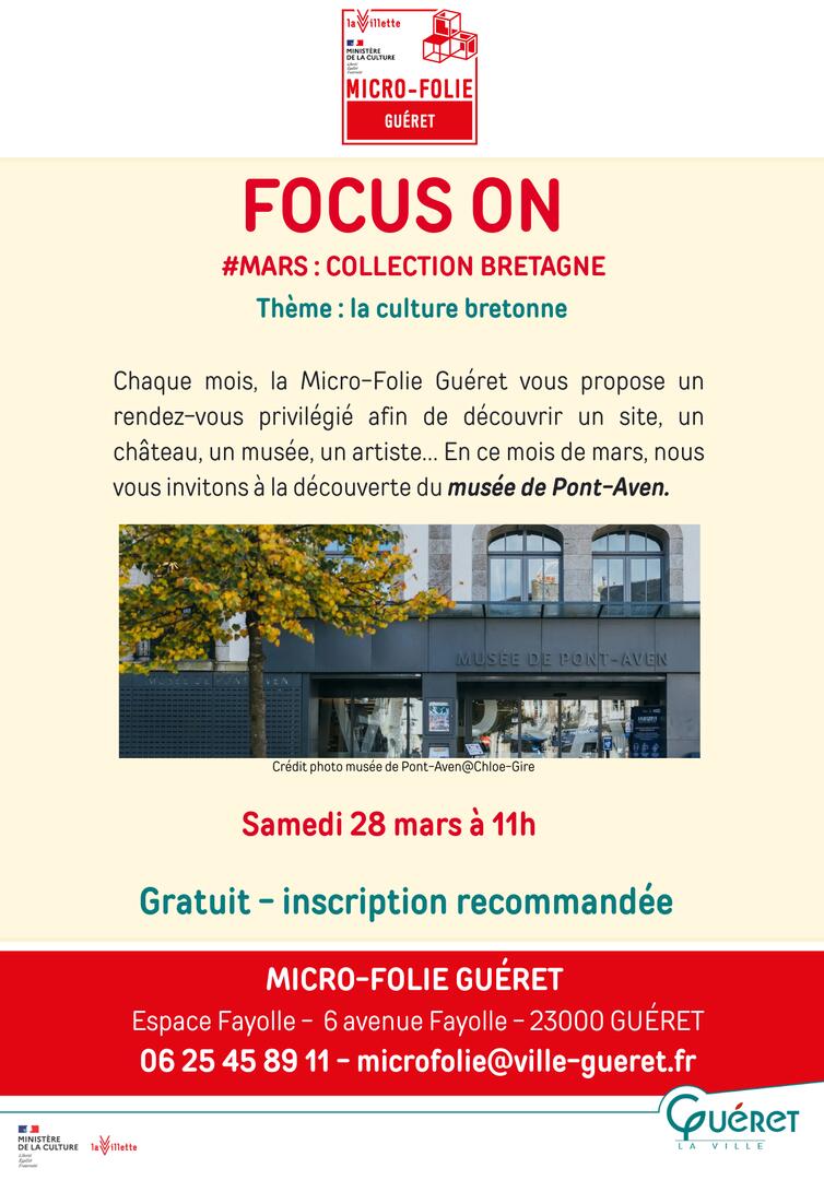 Focus on musée de pont-aven