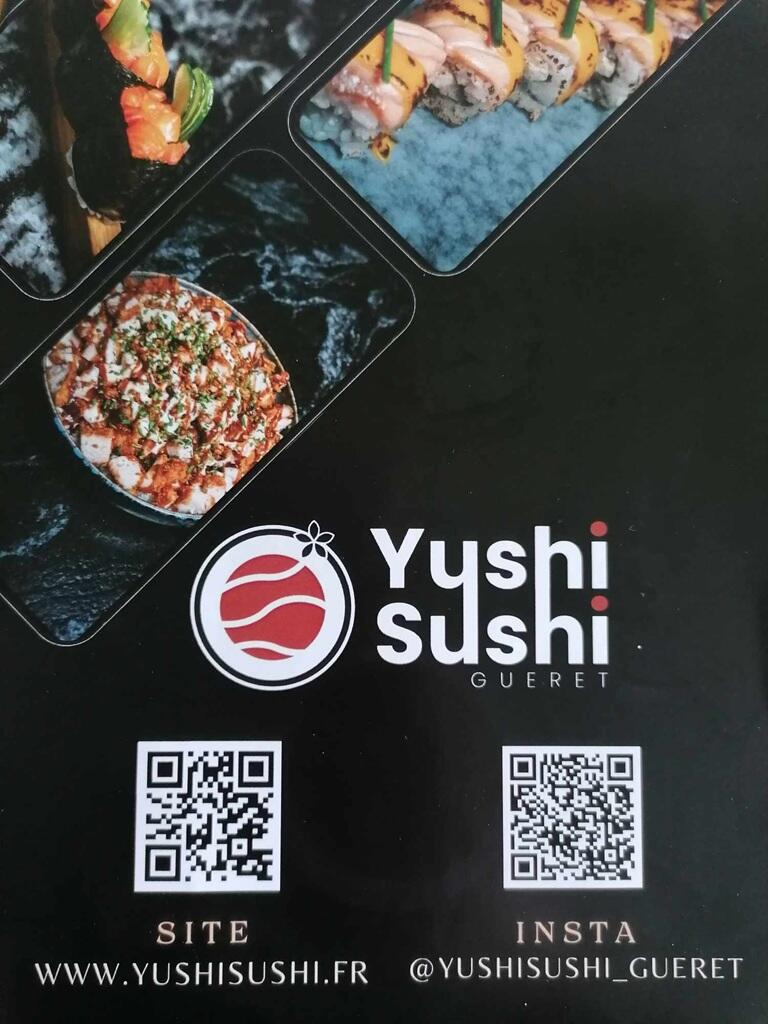 Flyer Yushi Sushi
