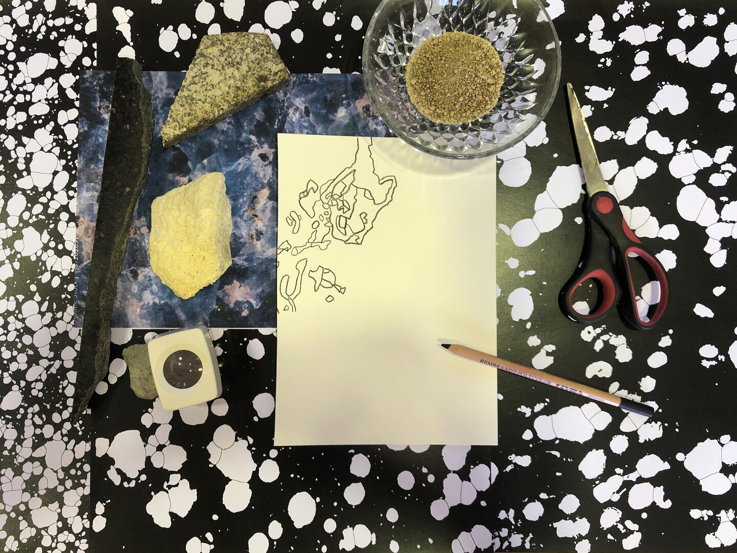 Visite-atelier Le temps des pierres