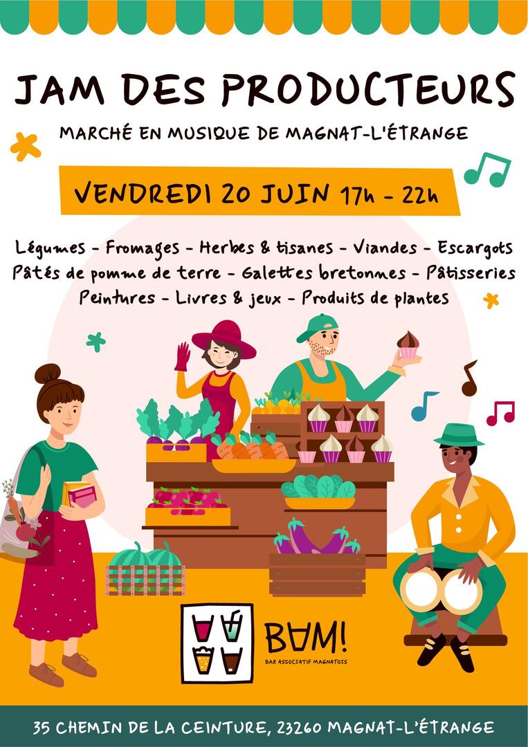 JAM producteurs