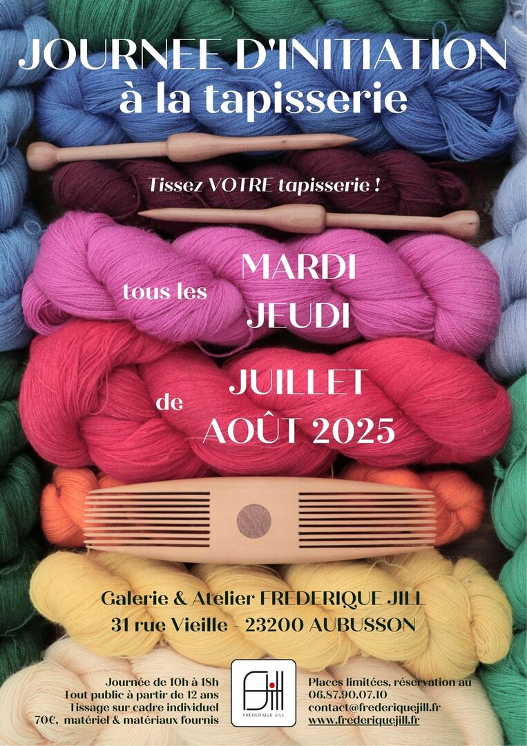 journee initiation tapisserie