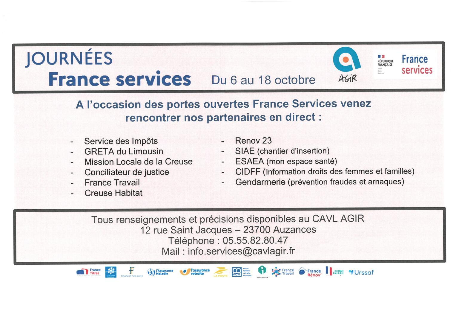 Journées France Services
