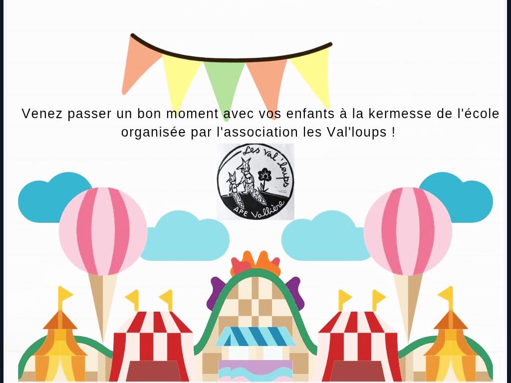Kermesse Ecole Vallière
