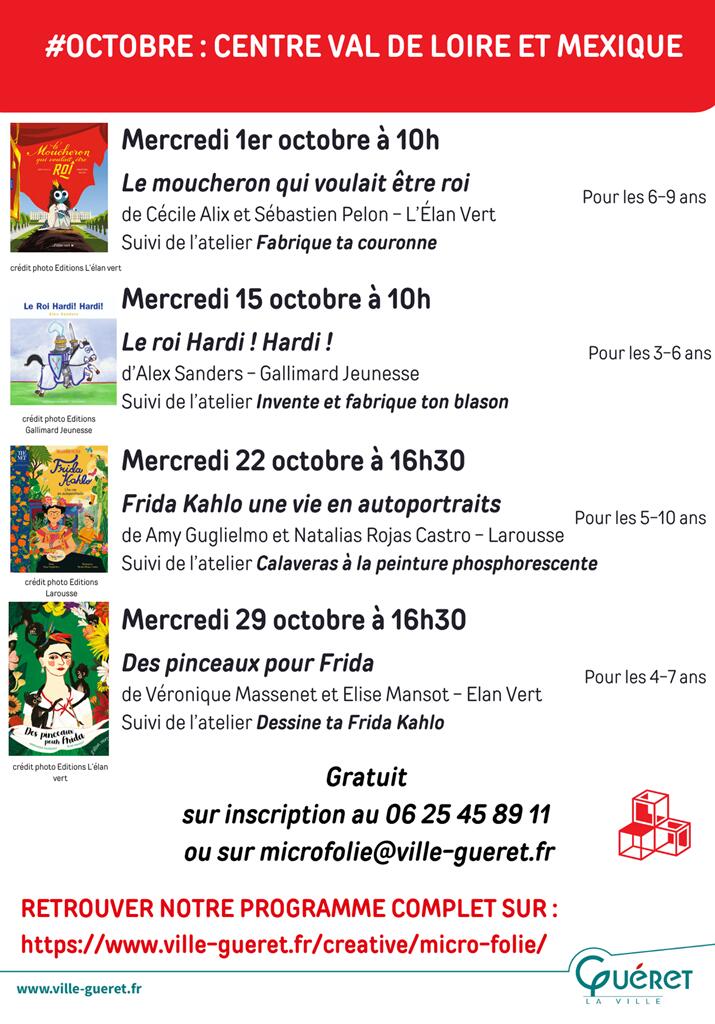 L'ART CA CONTE - OCTOBRE 25 - 2