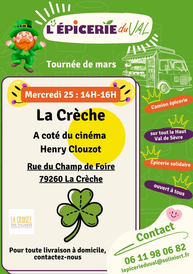 Tournée mars La crèche