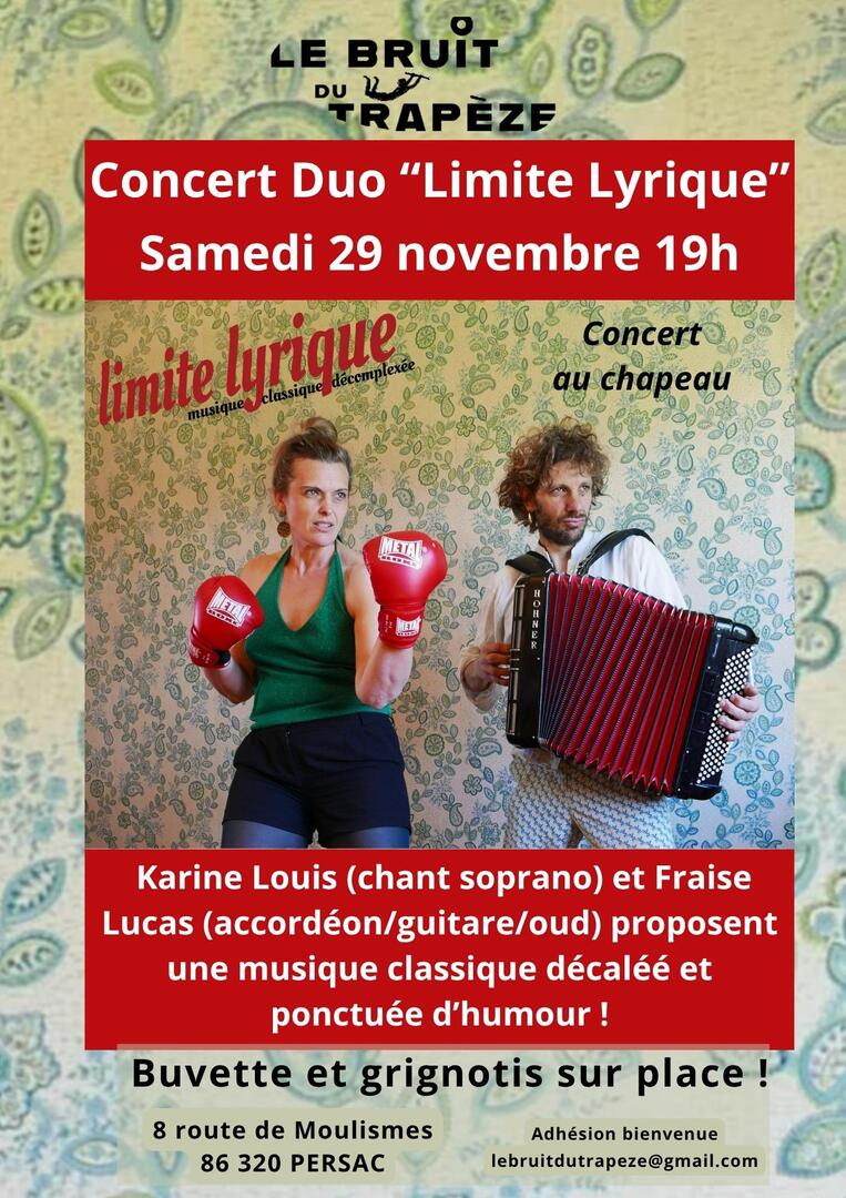 Le duo Limite lyrique
