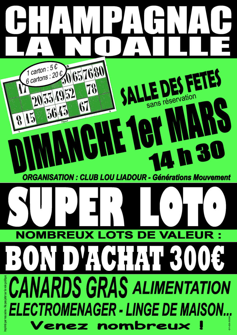 Loto 1er mars 2026