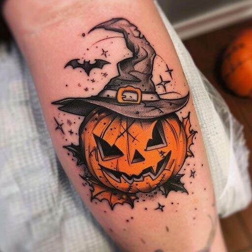 Halloween tatoo