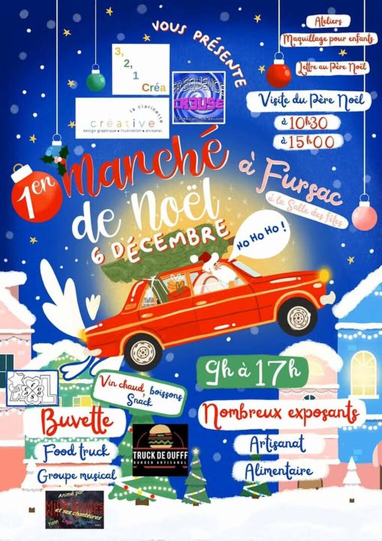 Marché Noël Fursac