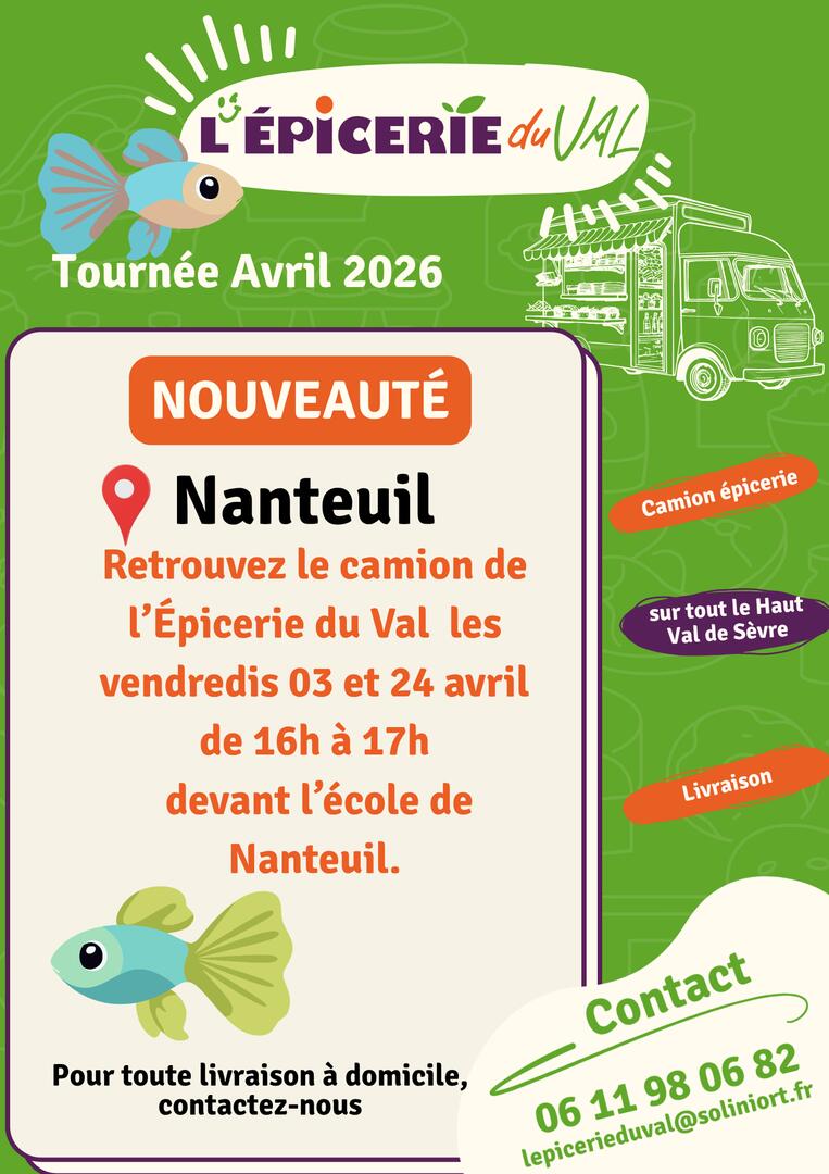 vente produits locaux Nanteuil